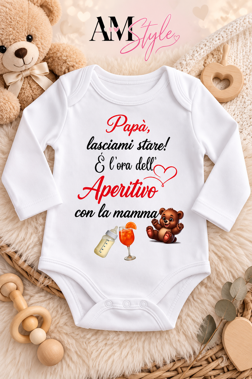 Papà è l’ora dell’aperitivo con la mamma