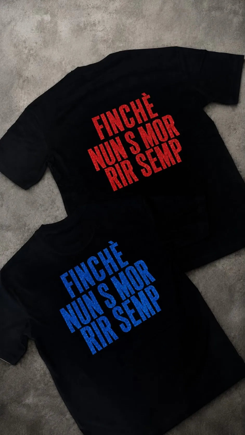 T-shirt Finchè Nun S Mor Rir
